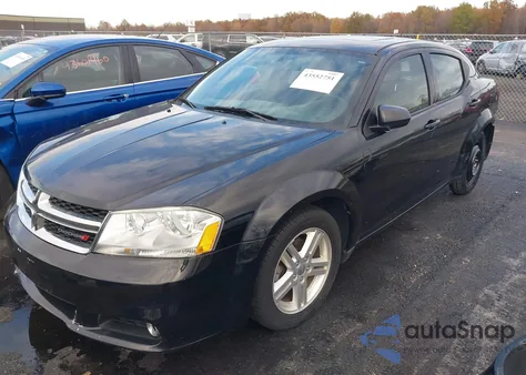 2014 Dodge Avenger Sxt from USA, damaged, VIN 1C3CDZCB9EN194030